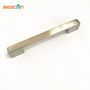 Furniture Hardware Zinc Alloy Kitchen Bathroom Brush Nickel Cabinet Pull Handle