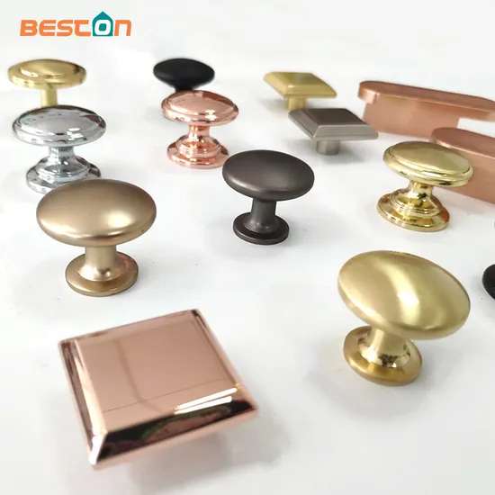 Zinc Alloy Furniture Handle Knobs Kitchen Drawer Cabinet Hardware Pull Knobs