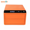 Smart Leather Safe Household Fingerprint Digital Biometric Jewelry Security Drawer Safe