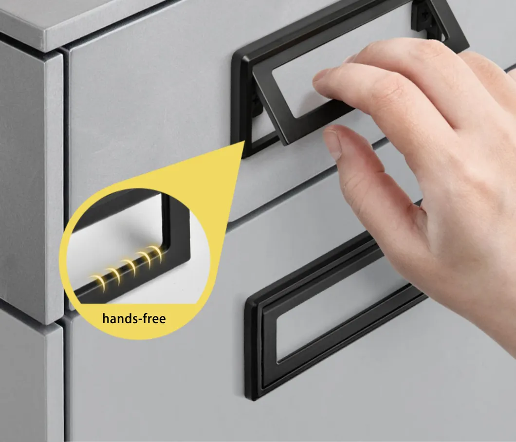Cabinet Pull Ring Tatami Cabinet Drawer Dark Handle Zinc Alloy Invisible Handle