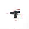 Custom Modern Door Handles Black Dresser Kitchen Cabinet T Bar Pull Knob