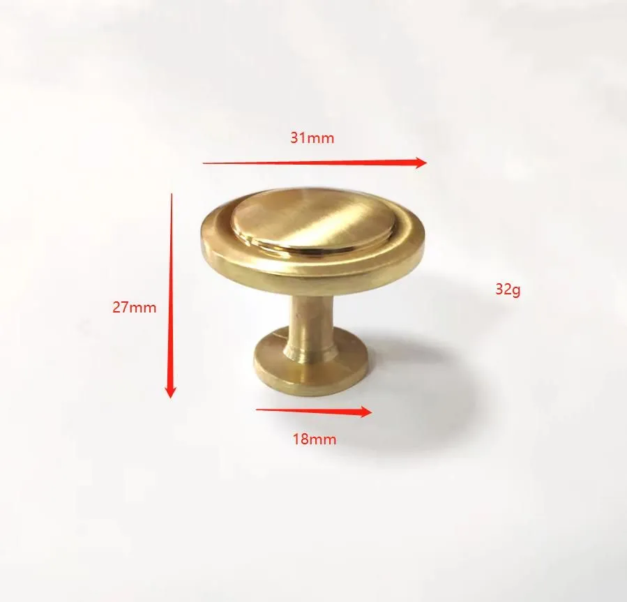 Classical Round Zinc Alloy Cabinet Knobs Pulls Drawer Handles and Knobs