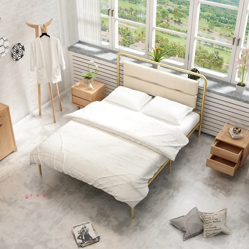 Adult and Children Iron Platform Metal Bed Frame