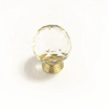 Crystal Glass Dril Kitchen Drawer Cabinet Door Handle Furniture Knobs Hardware