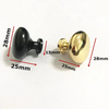 Cabinet Hardware Kitchen Bathroom Drawer Black Matt Gold Brass Brush Round Knob
