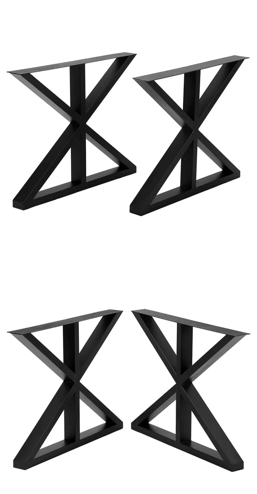 Manufacturer Modern U-Shape Golden Metal Dining Table Legs