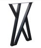 Furniture Legs Rustic Decory Round Tube X Shape Table Legs