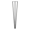 Brushed Stainless Steel Furniture Coffee Dining Table Hairpin Legs