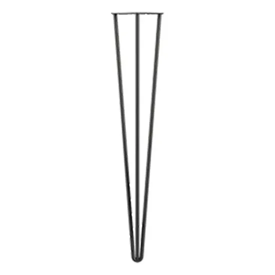 Brushed Stainless Steel Furniture Coffee Dining Table Hairpin Legs