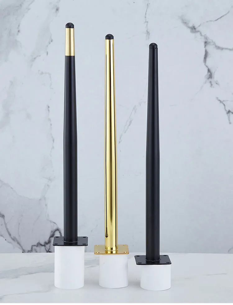 Tapered Chair Gold Iron Brass Steel Furniture Metal Coffee Dining Table Legs