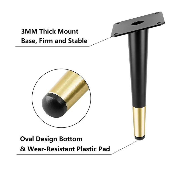 Modern Metal Cabinet Leg Sofa Legs