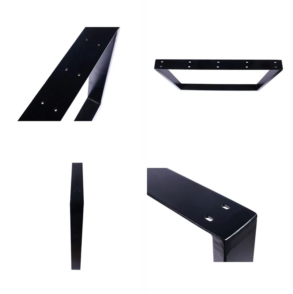 Modern Wrought Detachable Industrial Office Metal Dining Table Legs