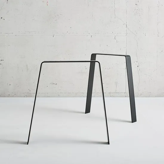 Wholesale Wrought Iron L Shape Dining Table Legs