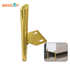 Sofa Feet Chromed Steel Furniture Cabinet Leg Metal Rose Gold Sofa Legs