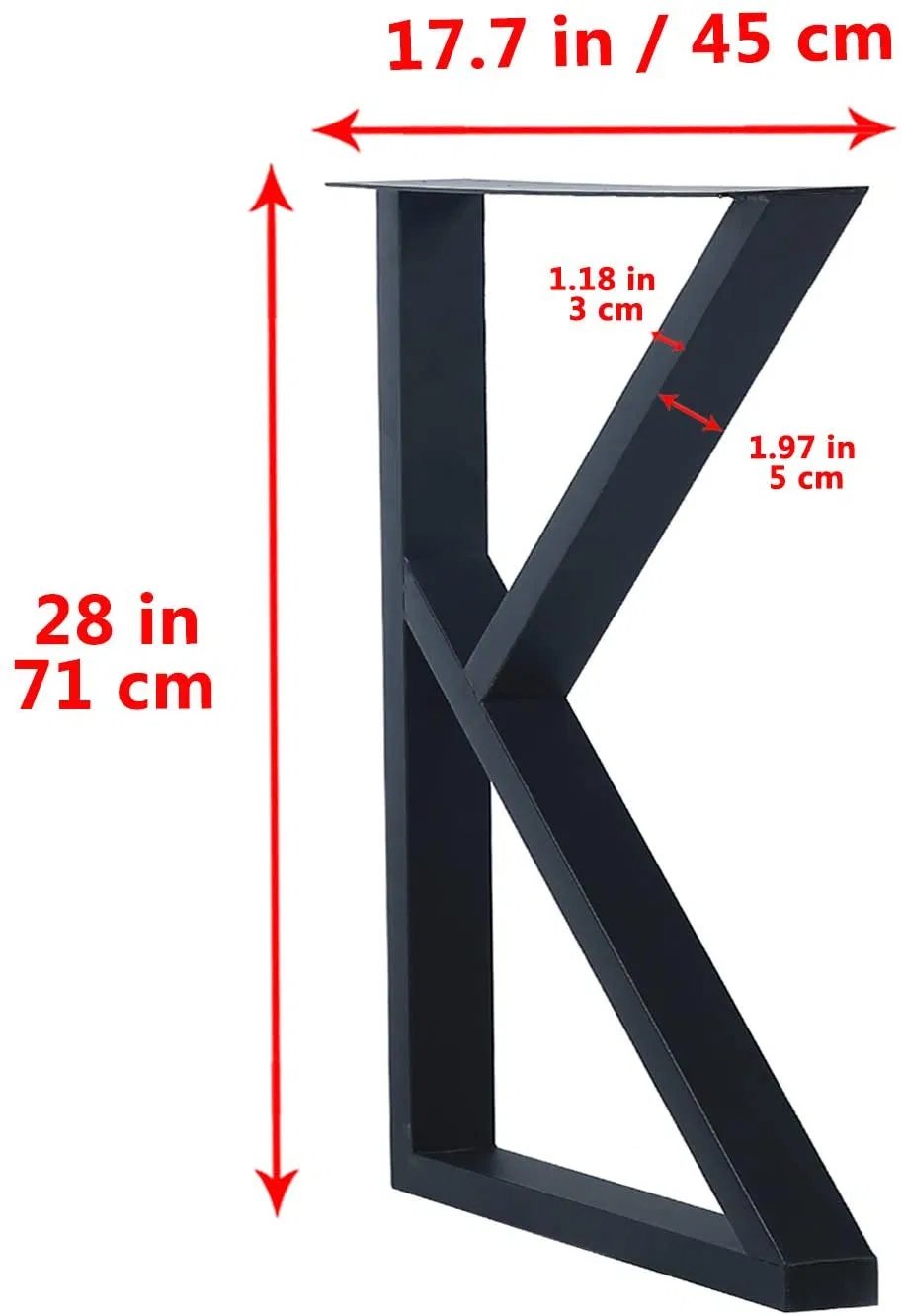 Furniture Metal Bench K Table Legs