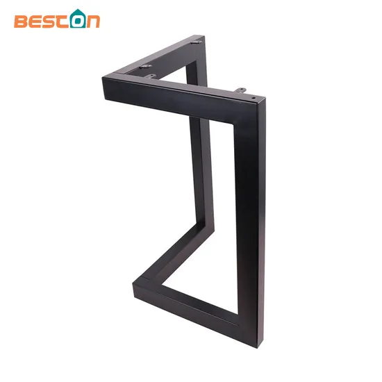 L Shape Steel Coffee Table Base Bench Legs
