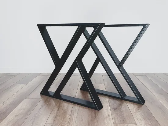 Heavy Duty Furniture Office Restaurant Dining Desk Feet Steel Dining Table Legs