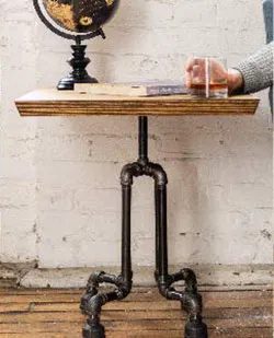 Furniture DIY Industrial Metal Pipes Table Legs
