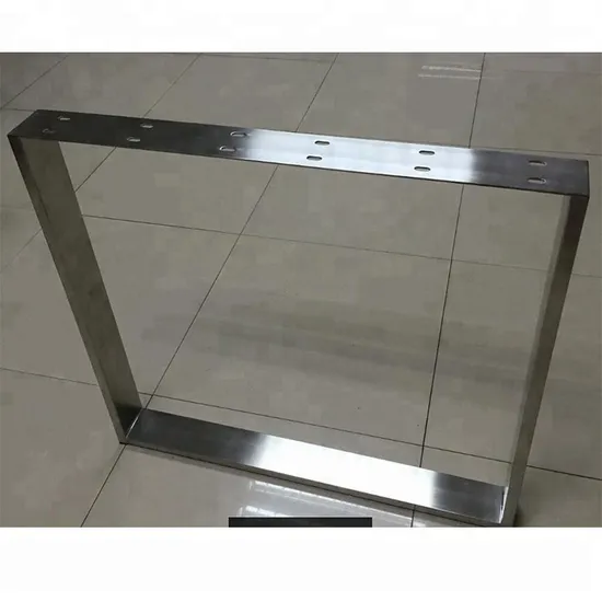 Simple Design Square Stainless Steel Table Leg