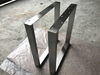 Simple Design Square Stainless Steel Table Leg
