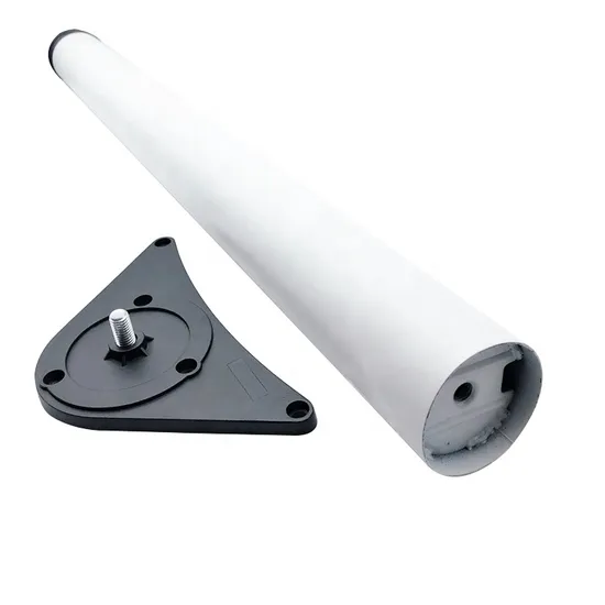 Forged Iron Round Steel Table Legs Riser for Meeting Restaurant Table