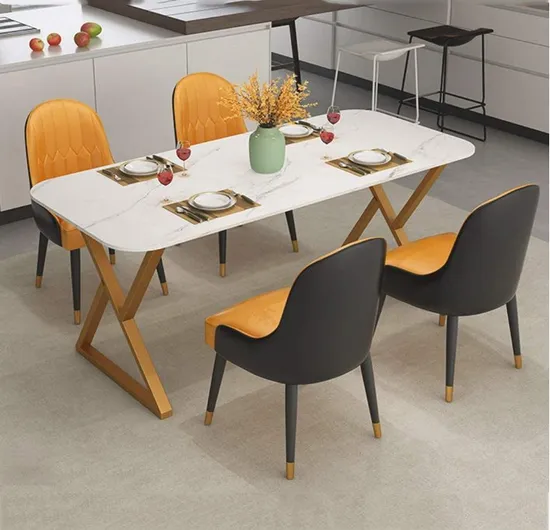 Metal Desk Legs Z Shape Dining Table Legs