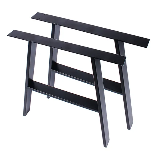 Wholesale Sale Custom Industrial Modern Furniture Trapezoid Square Desk Table Legs