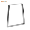 Factory Price Trapezoid Modern Stainless Steel Dining Table Legs