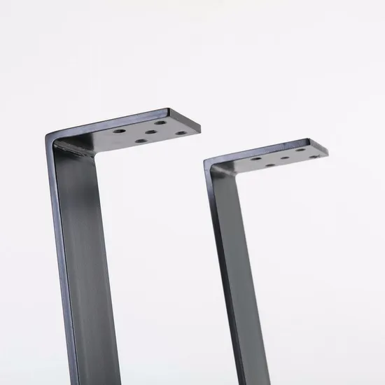 MID-Century Modern Flat Steel Table Legs