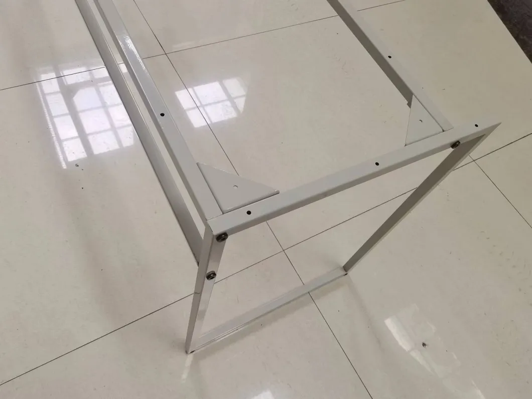 Office Desk Feet Metal Coffee Restaurant Dining Table Legs Square Table Frame Separatable Disassembled Detached Table Frame Legs