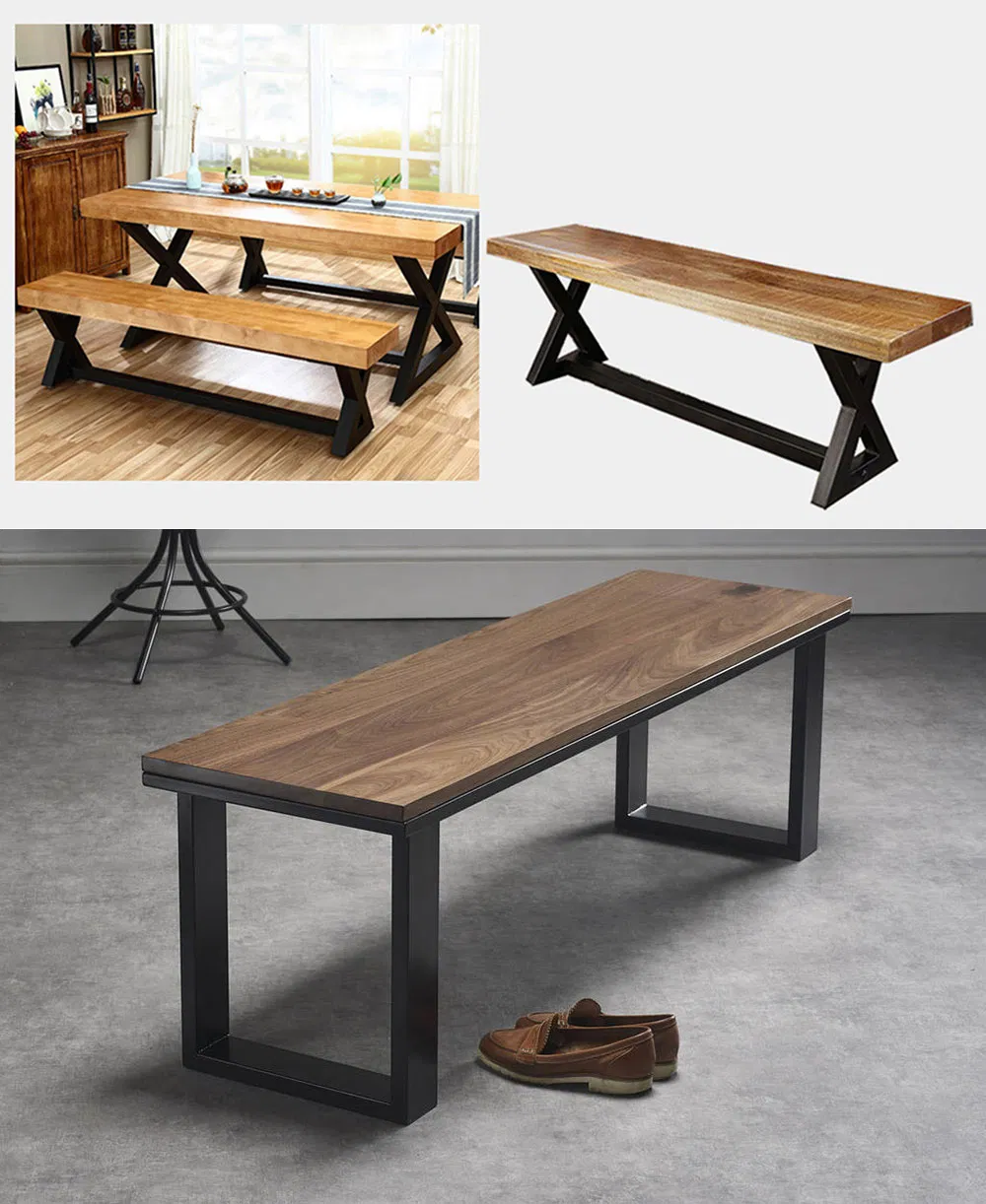 Manufacturer Standard Furniture Square Steel Metal Iron Coffee U Shaped Table Legs