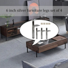 Modern Couch Legs Bed Cabinet Steel Sofa Base Legs