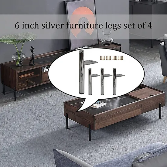 Modern Couch Legs Bed Cabinet Steel Sofa Base Legs