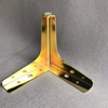 MID Century Furniture Feet Mounting Unfinished Chair Legs Chromed Sofa Legs