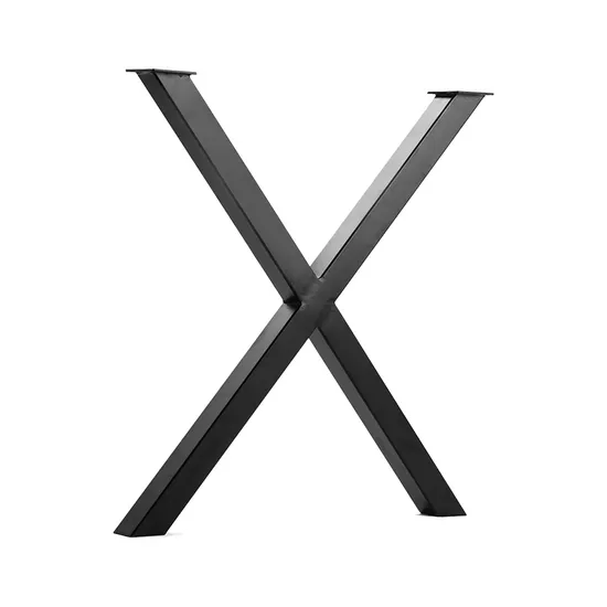 MID Century Rustic Table Legs Metal Kitchen X Table Legs