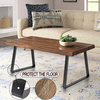 Pipe Frame Manufacturers Luxury Metal Coffee Dinning Table Legs Set