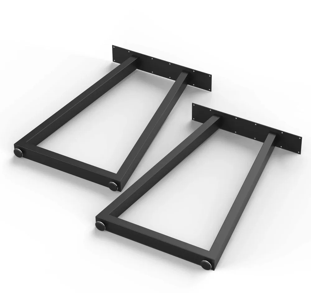 Industrial Cast Iron Steel Frame X Shape Desk Furniture Metal Table Legs