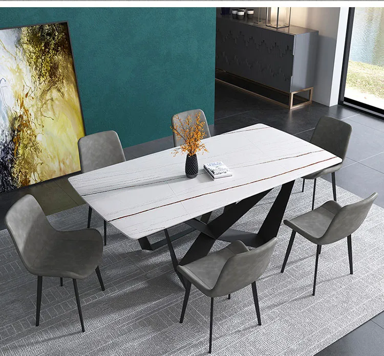 Dining Restaurant Industrial Coffee Metal Steel Dining Black Table Frame