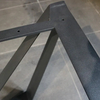 Dining Restaurant Industrial Coffee Metal Steel Dining Black Table Frame