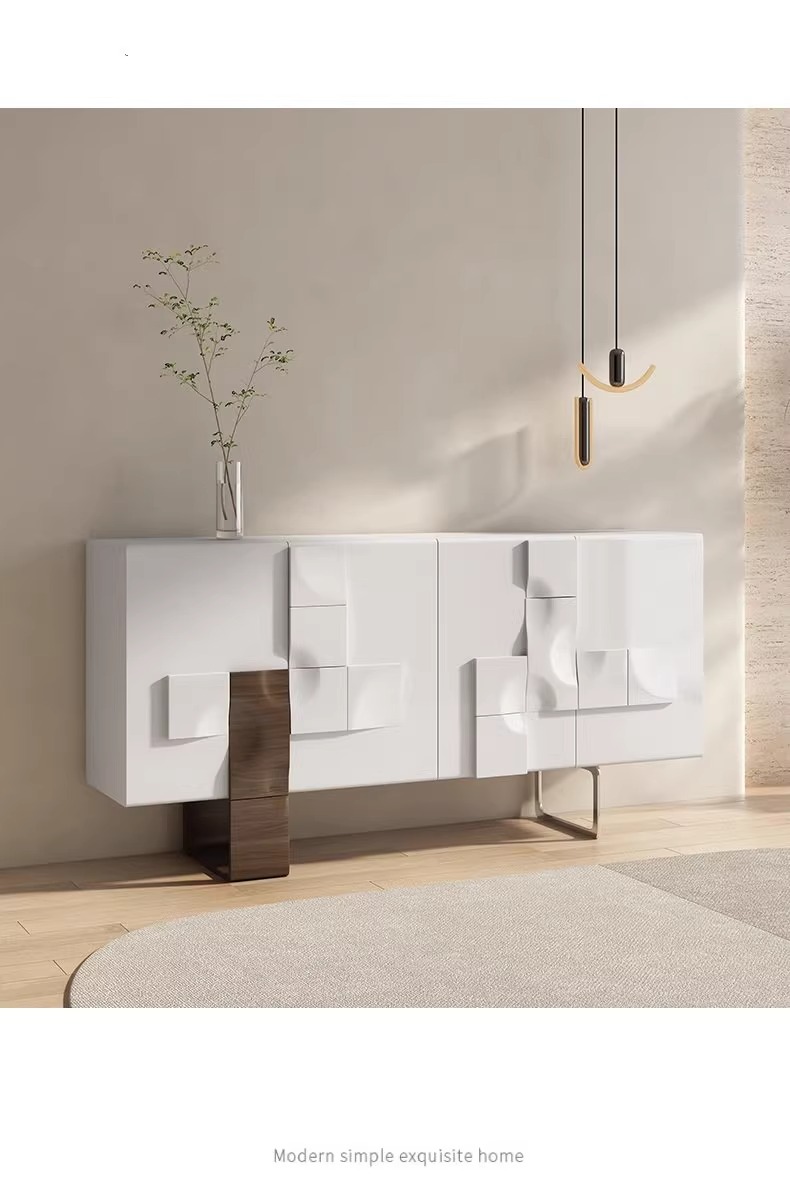 Dining Room Side Cabinet Cabinet Powered Mixing Console Wall Cabinets for Dining Room@详情2