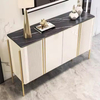Nordic Light-Luxury White Sideboard Buffet Cabinet for Living & Dining Room