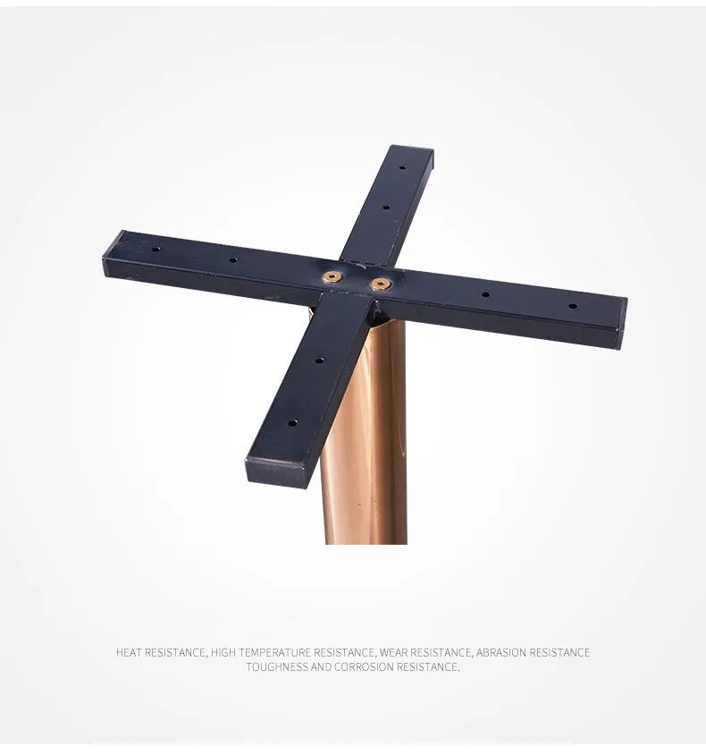 Furniture Coffee Dining Chrome Tulip Modern Metal Stainless Steel Gold Table Base