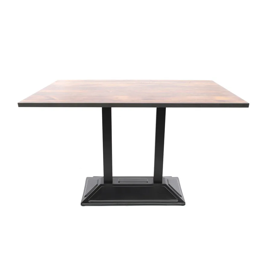 Iron Pub Cafe Table Legs Unique Pedestal Bottom 2 Legs