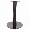 Wholesale Price Titanium Black Stainless Steel Table Leg Round Metal Table Base