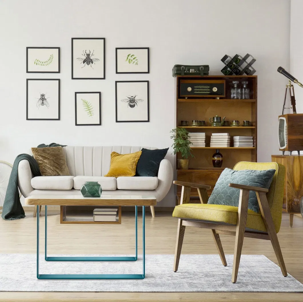 Furniture Office Dining Desk Steel Coffee Dining Luxury Modern Metal Table Legs