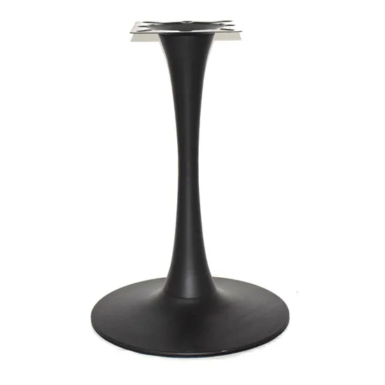 Tulip Table Base for Durable Iron Material and White Powder Coated