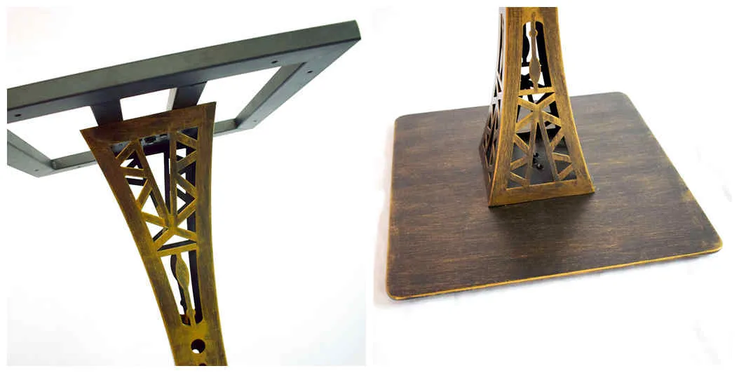 Factory Tower Base Decorative Custom Metal Table Leg