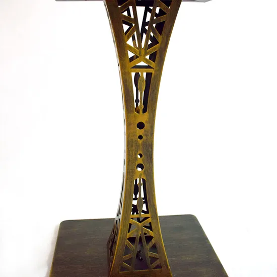 Factory Tower Base Decorative Custom Metal Table Leg