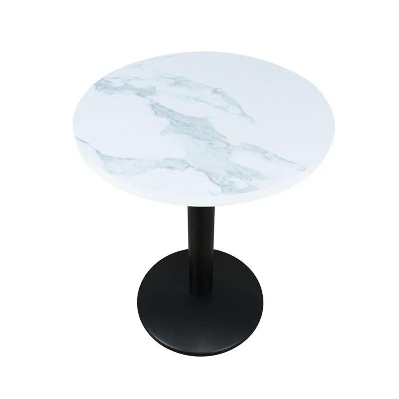 Simple Design Contemporary Coffee Table Multifunctional Metal Base Luxury Dining Table