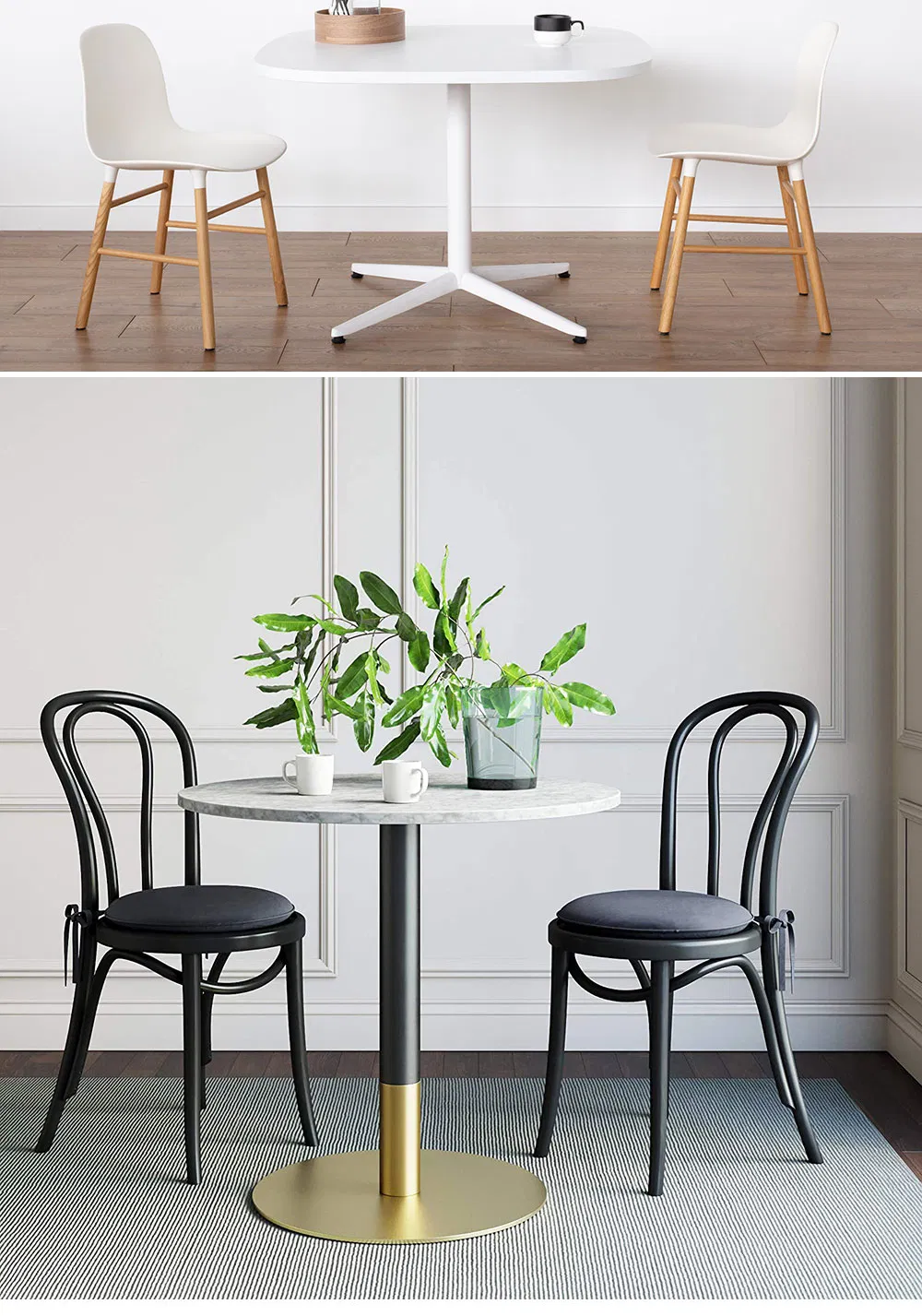 Industrial Modern Coffee Furniture Desk Legs Office Bar Tulip Table Base